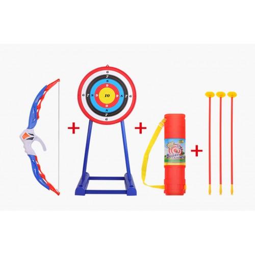 Kids Toy Archery Bow and Arrow Set with Target and Stand - Toytexx Kids Toy Archery Bow and Arrow Set with Target and Stand - Toytexx